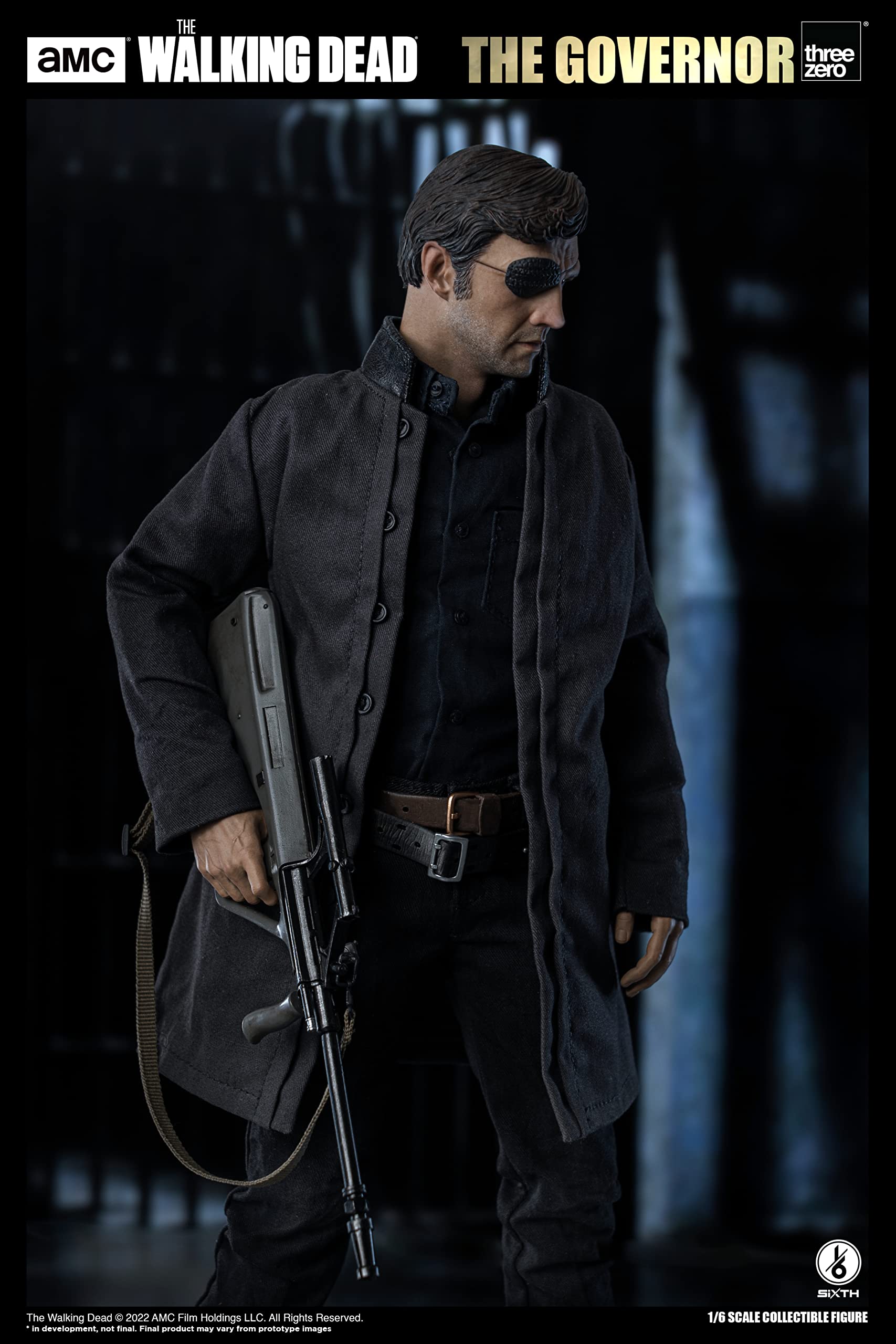 The Governor - The Walking Dead - 1/6 Scale - Threezero | Amazon